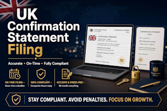 ensure filing your UK company confirmation statement