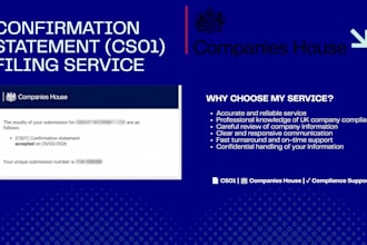 file your UK company confirmation statement with companies house