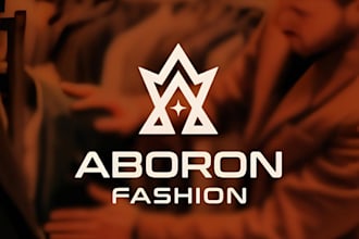 design minimalist clothing or fashion brand logo