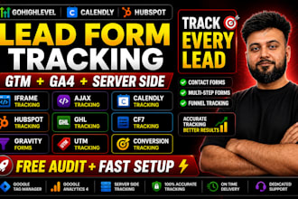 track calendly form tracking ghl lead funnel iframe hubspot gravity utm gtm ga4
