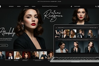build squarespace actress website singer coach website filmmaker portfolio site