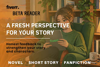 beta read your novel with detailed feedback