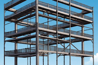 cad scaffold 2d drawing, modeling, rendering fast accurate