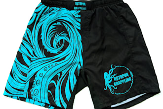 create unique rashguard and no gi set designs for MMA, bjj, and combat sports