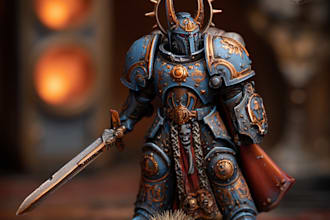 create customb painted miniatures for warhammer 40k, sigmar, and dnd