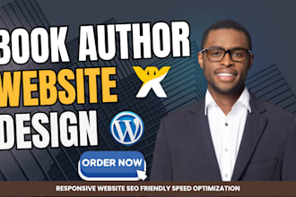 design author website book author website author landing page ebook wix website