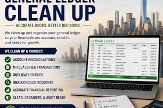 clear out general ledgers