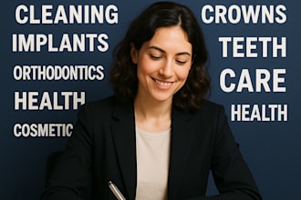 write content for dental clinics website
