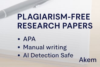 write or rewrite academic papers with apa formatting and no plagiarism