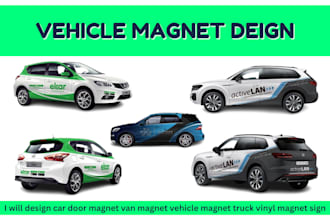 design car door magnet van magnet vehicle magnet truck vinyl magnet sign