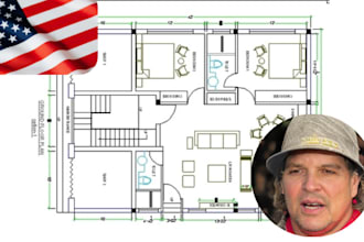 review seal, sign, stamp architect drawings for kern county city permit