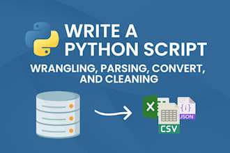 do data wrangling using python