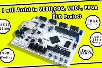 do fpga design, coding, simulation and debugging in xilinx or quartus