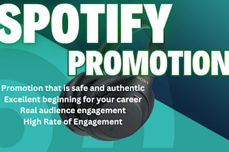 promote your spotify music and make it viral spotify