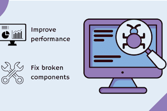 fix bugs or errors in your website with react code