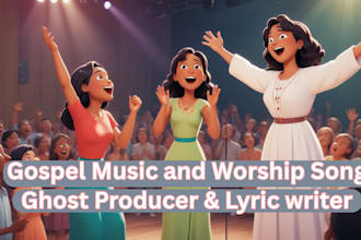 ghost produce contemporary worship and gospel songs