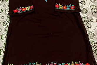 teach you and embroidery on clothes step by step with video