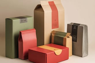 create custom product packaging design