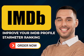 promote imdb profile improve starmeter ranking imbd page promotion