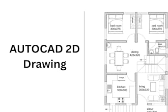 2d drafting, floor plans, elevations, sections, and layout designs,pdf to jpg