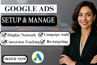 setup google ads website conversion tracking display mobile video app campaign