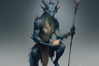 draw fantasy or dnd creatures and monsters