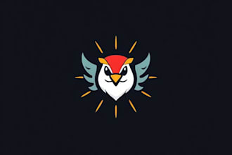 draw flat vector character design