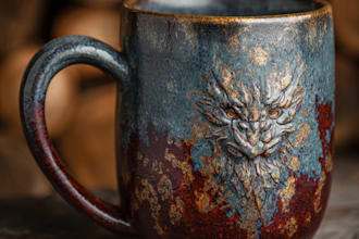 design coffee mug and tea cup