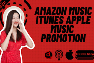 do effective song promotion to go viral on amazon music, itunes apple music