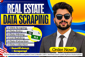 scrape public real estate data from zillow for you