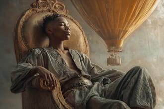 paint a realistic conceptual or fantasy digital portrait