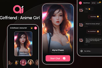 develop ai girlfriend app, ai boyfriend app, ai companion app, ai dating app