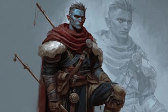 design an amazing d and d character for you