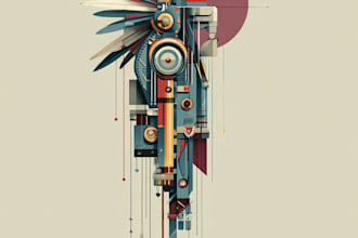 do illustration street art graffiti, abstract with my style