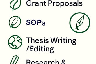 help you in environment sop for you project or phd