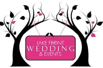 design a classy and timeless wedding clothing logo