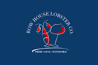 design attractive new lobster wine bar logo