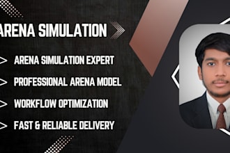 do arena simulation and 3d design to your gaming arena model