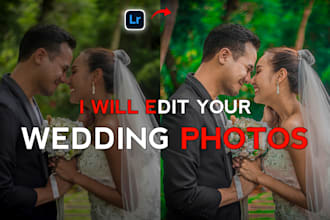 do wedding photo editing in lightroom