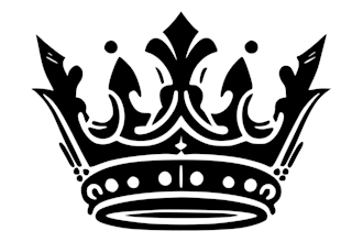 make different crown line mascot logo with express delivery