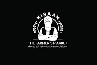design community oriented farm logo