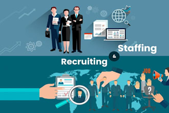 recruit qualified talent for IT and healthcare sector