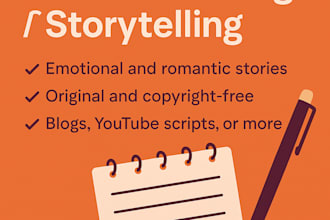 creative writing and storytelling