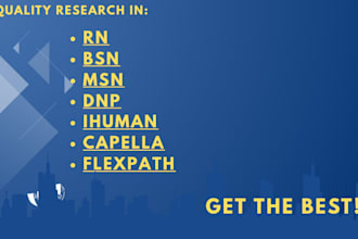 do rn, bsn, msn, dnp, ihuman, capella flexpath