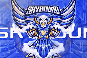design esport logo for game,sports,team,cartoon,twitch