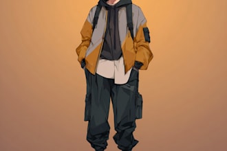 illustrate your anime or roleplaying character oc