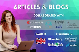 write monthly bulk articles blog content SEO