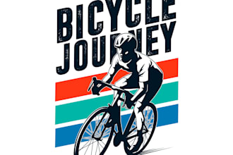 design a professional and sporty cycle logo for your brand