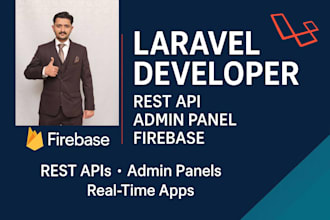 design laravel backend with real time updates and devops setup