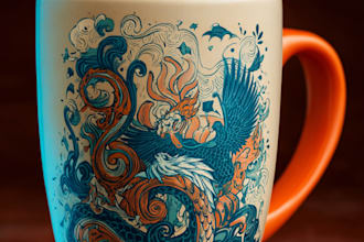 create awesome mug designs